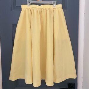Yellow vintage 50s/60s style skirt